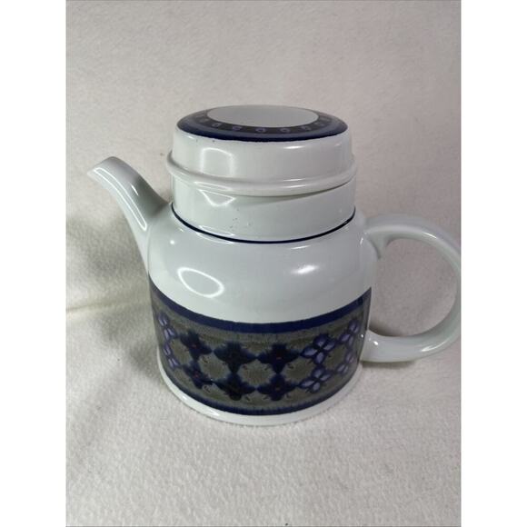 ROYAL DOULTON Tangier LS 1005 Lambeth Stoneware Teapot Tea Pot - Made in England - Picture 1 of 8